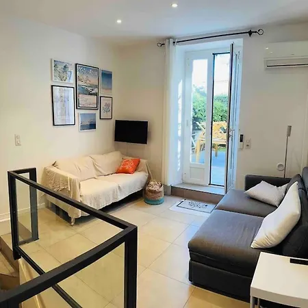 Lejlighed Beau Rez De Jardin- Suquet - Clim- Calme - Lumineux- 15 Minutes Palais Des Festival Cannes