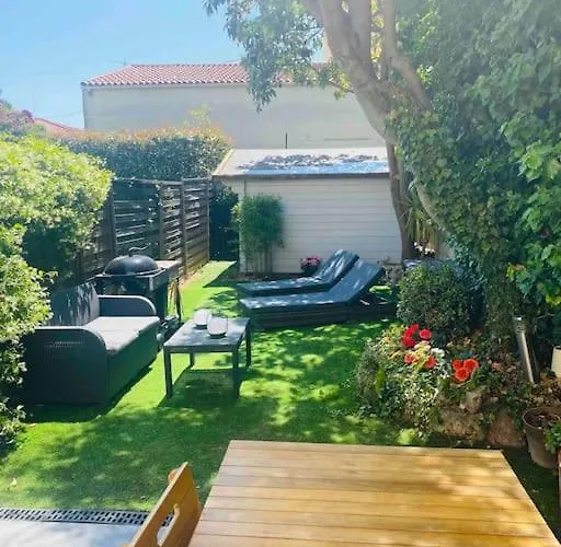 Lejlighed Beau Rez De Jardin- Suquet - Clim- Calme - Lumineux- 15 Minutes Palais Des Festival